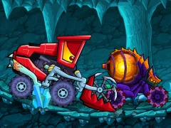 Гульня Car Eats Car Dungeon Adventure онлайн