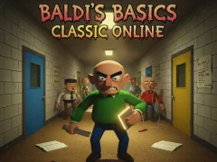 Гульня Baldi’s Basics Classic Online онлайн