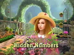 Гульня Garden Secrets Hidden Numbers онлайн