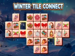 Гульня Winter Tile Connect онлайн
