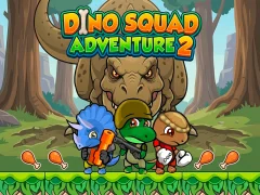Гульня Dino Squad Adventure 2 онлайн
