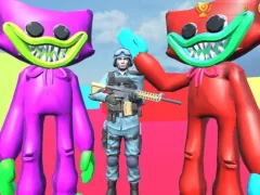 Гульня Huggy Wuggy Attack онлайн