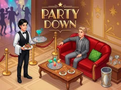 Гульня Party Down онлайн