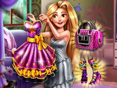 Гульня Find Rapunzel's Ball Outfit онлайн