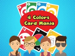 Гульня 4 Colors Card Mania онлайн