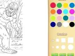 Гульня Bigfoot Coloring Book онлайн