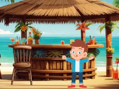 Гульня Lost Island Escape онлайн