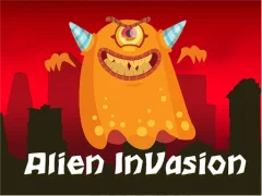Гульня Alien Invasion онлайн