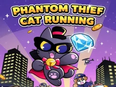 Гульня Phantom thief Cat Running онлайн