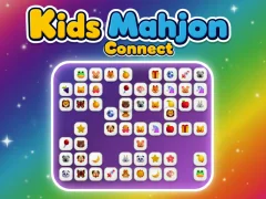 Гульня Kids Mahjong Connect онлайн