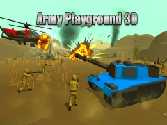 Гульня Army Playground 3D онлайн