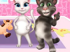 Гульня Preganat Kitty Room Decor онлайн
