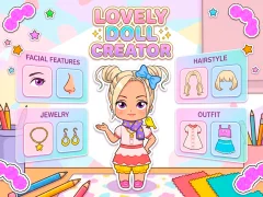 Гульня Lovely Doll Creator онлайн