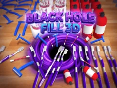 Гульня Black Hole Fill 3D онлайн