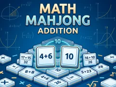 Гульня Math Mahjong Addition онлайн