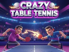Гульня Crazy Table Tennis онлайн