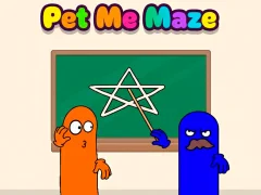 Гульня Pet Me Maze онлайн