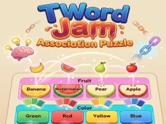 Гульня Word Jam Association Puzzle онлайн