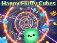Гульня Happy Fluffy Cubes онлайн