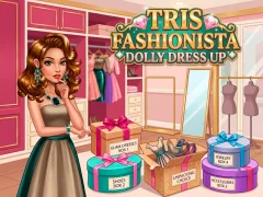 Гульня Tris Fashionista Dolly Dress Up онлайн