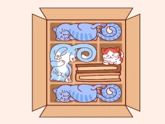 Гульня Cats Block Puzzle онлайн