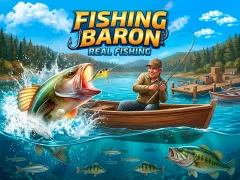 Гульня Fishing Baron Real Fishing онлайн