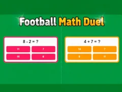 Гульня Football Math Duel онлайн