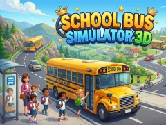 Гульня School Bus Simulator 3D онлайн