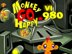 Гульня Monkey Go Happy Stage 980 онлайн