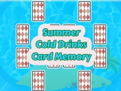 Гульня Summer Cold Drinks Card Memory онлайн