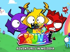 Гульня Sprunki: Adventures in Melodia онлайн