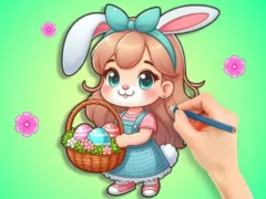 Гульня Coloring Book: Easter Eggs DIY онлайн