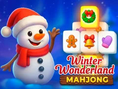 Гульня Winter Wonderland Mahjong онлайн