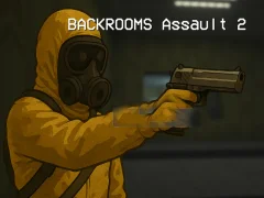 Гульня Backrooms Assault 2 онлайн