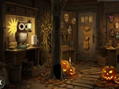 Гульня Haunted Hollow Escape онлайн