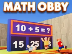 Гульня Math Obby онлайн