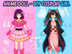 Гульня Anime Doll - DIY Cosplay Girl онлайн