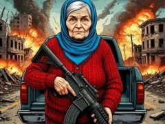 Гульня Grandma with machine-gun: Apocalypsis онлайн