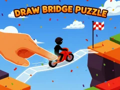 Гульня Draw Bridge Puzzle онлайн