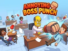 Гульня Annoying Boss Punch онлайн