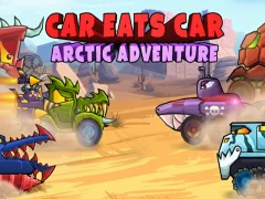Гульня Car Eats Car: Arctic Adventure онлайн