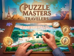 Гульня Puzzle Masters: Travelers онлайн