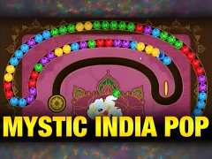 Гульня Mystic India Pop онлайн