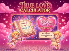 Гульня True Love Calculator онлайн