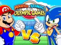 Гульня Super Mario and Sonic онлайн