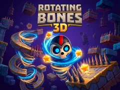 Гульня Rotating Bones 3D онлайн