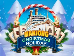 Гульня Mahjong Christmas Holiday онлайн