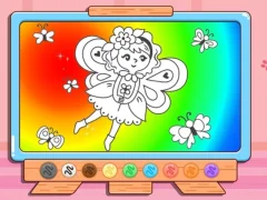 Гульня Coloring Book: Floral Dance онлайн