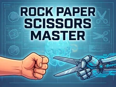 Гульня Rock Paper Scissors Master онлайн