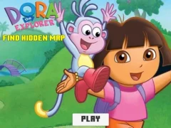 Гульня Dora the Explorer: Find Hidden Map онлайн